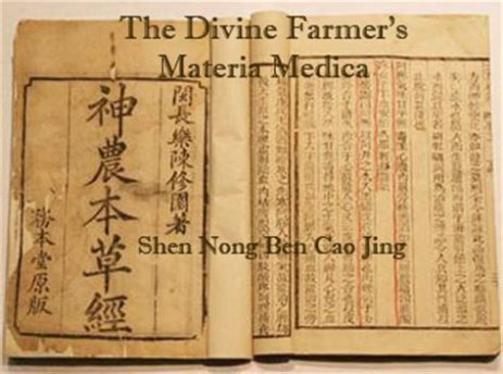 Boek door Shennong, Wugushen, geschreven
