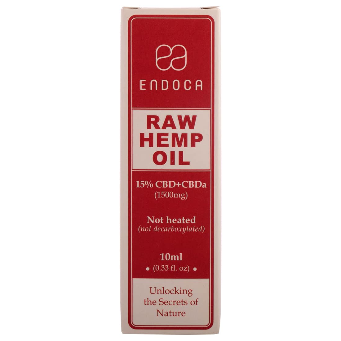 Endoca - CBD Olie 15% (10ml) rauwe hennepolie. miniatuur