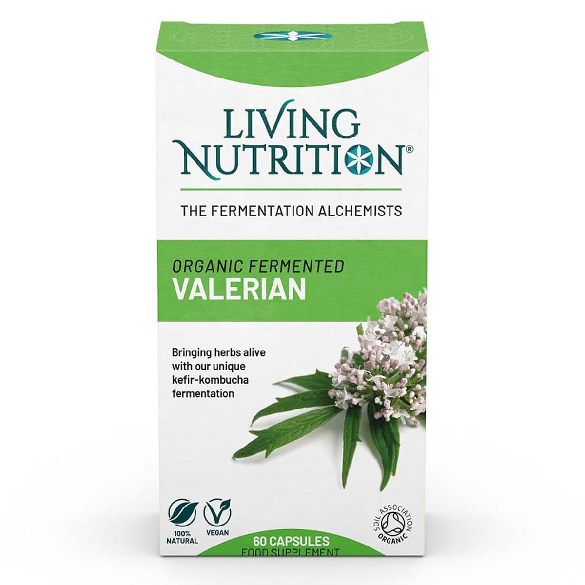 Living Nutrition Gefermenteerde Valeriaan capsules