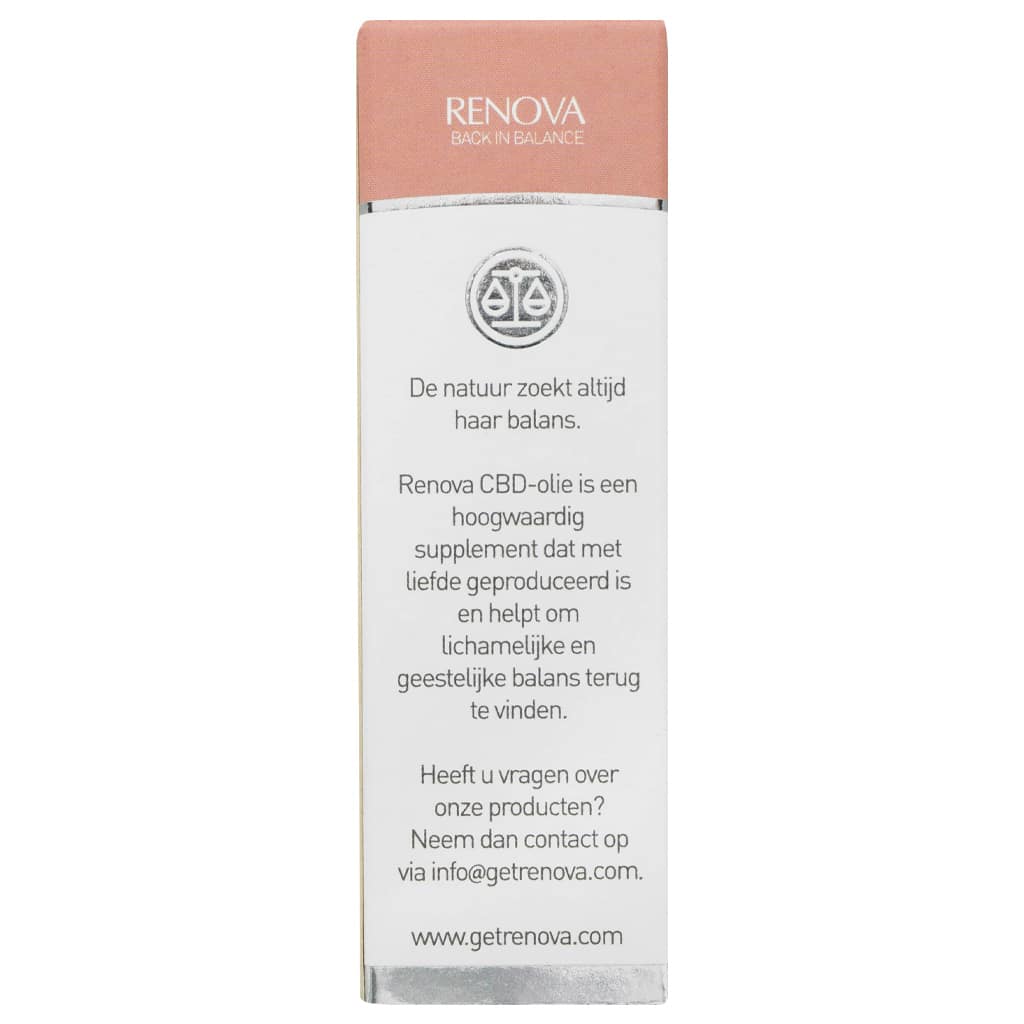 Een flesje Renova - CBD olie 16% (10ml) haarbalsem. miniatuur