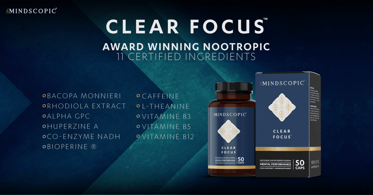 een fles clear focus bekroonde nanotopic. miniatuur