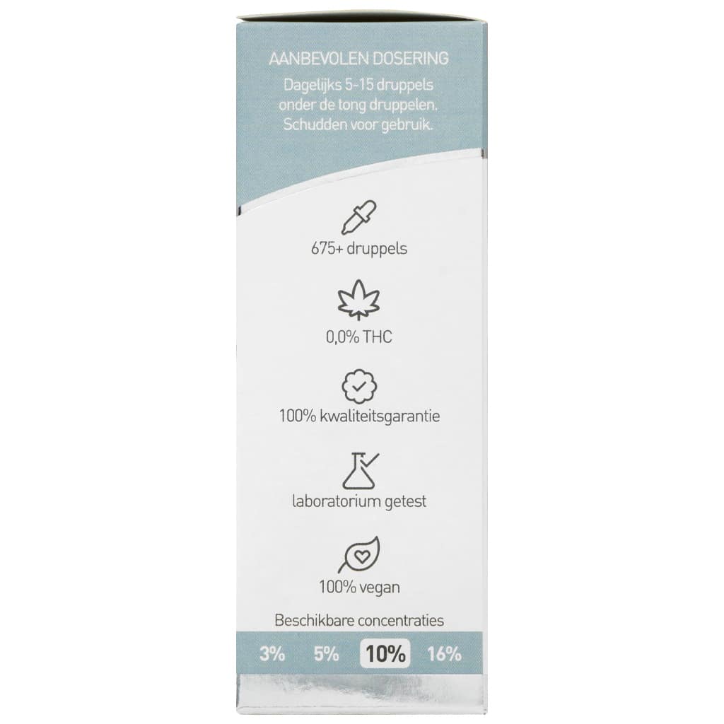 Een verpakking Renova - CBD olie 10% (30ml) voor mondhygiëne. miniatuur