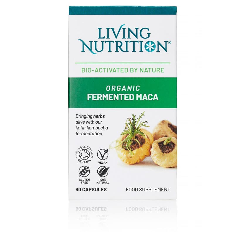 Living Nutrition Gefermenteerde Maca capsules