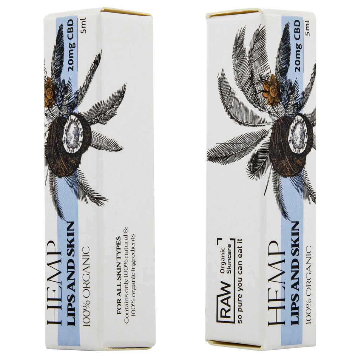 Lip mond huid verzorging hennep CBD miniatuur