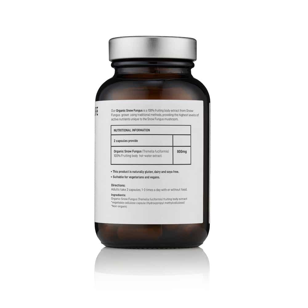 Ingredienten Snow Fungus medicinale paddenstoel miniatuur