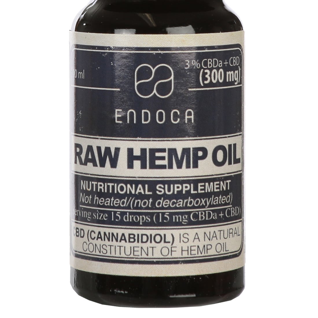 Een flesje Endoca - CBD Olie 3% (10ml). miniatuur
