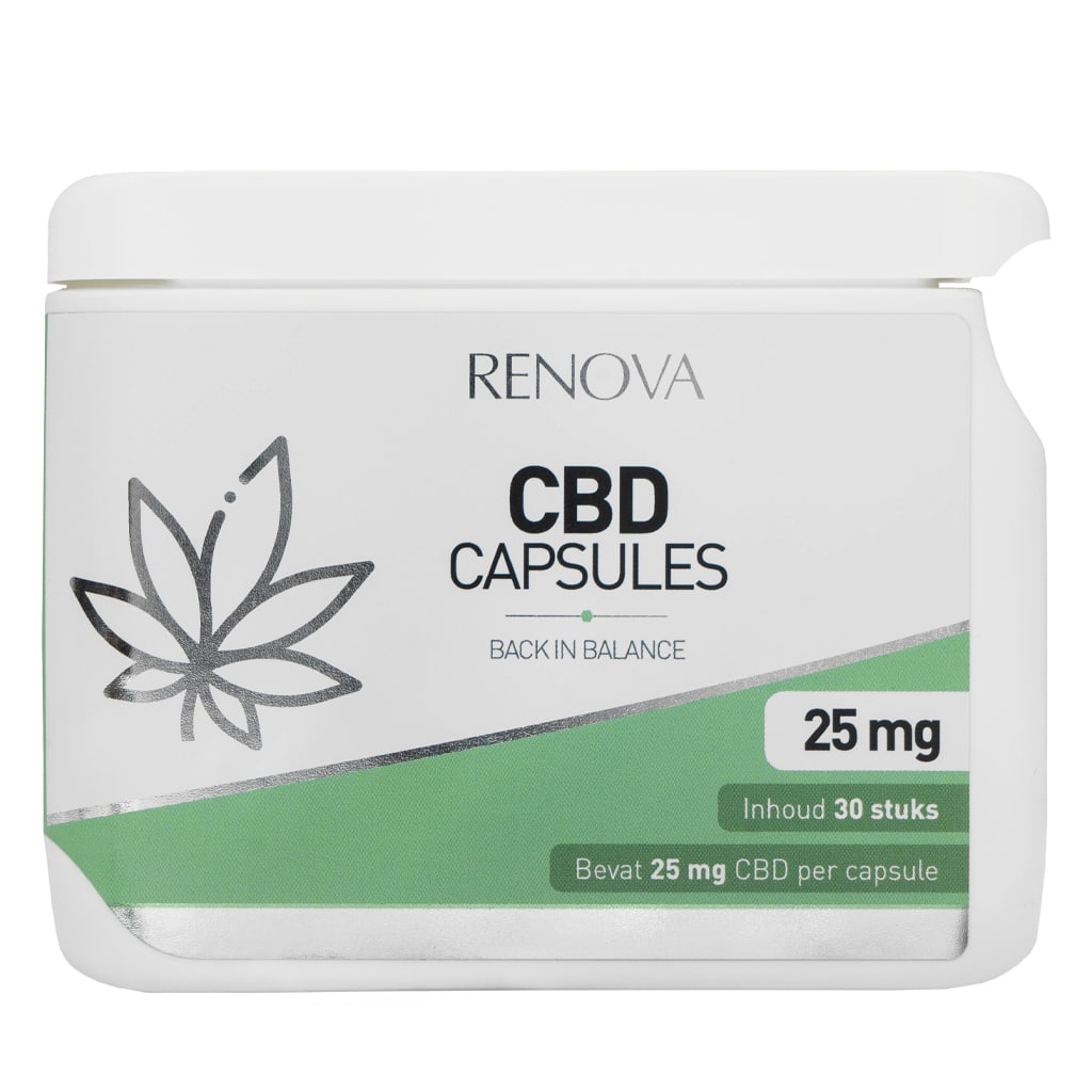 Renova - CBD-capsules 15% (25 mg).