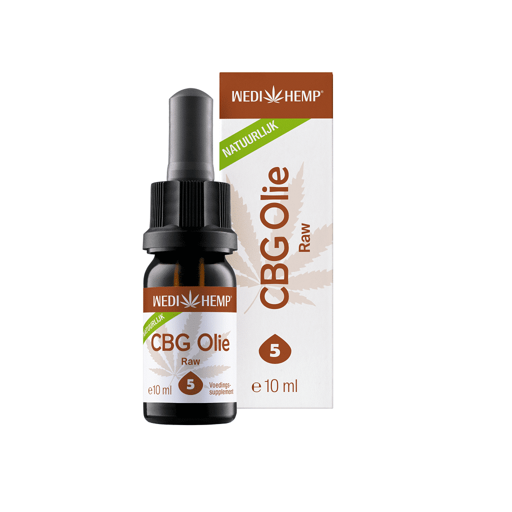 Wedihemp - CBG (cannabigerol) Olie 5% (10ml) — verpakking van Wedihemp